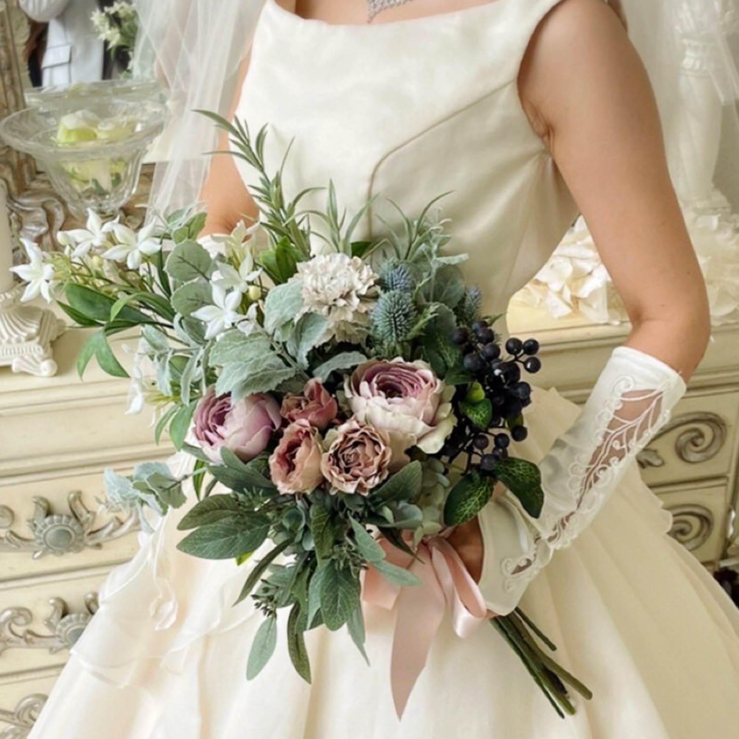 ブライダルレッスンで作成したアイテム