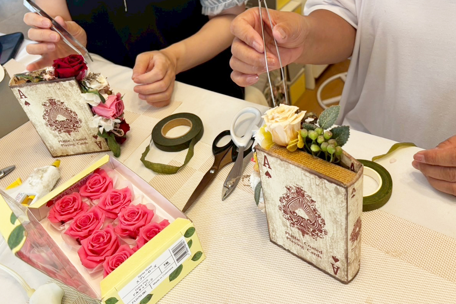 お花の体験レッスン